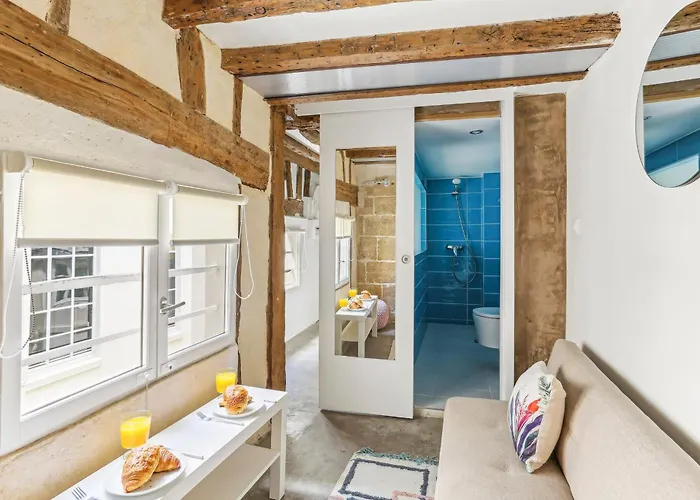 Bnbnova - 1br - & Louvre Lägenhet Paris